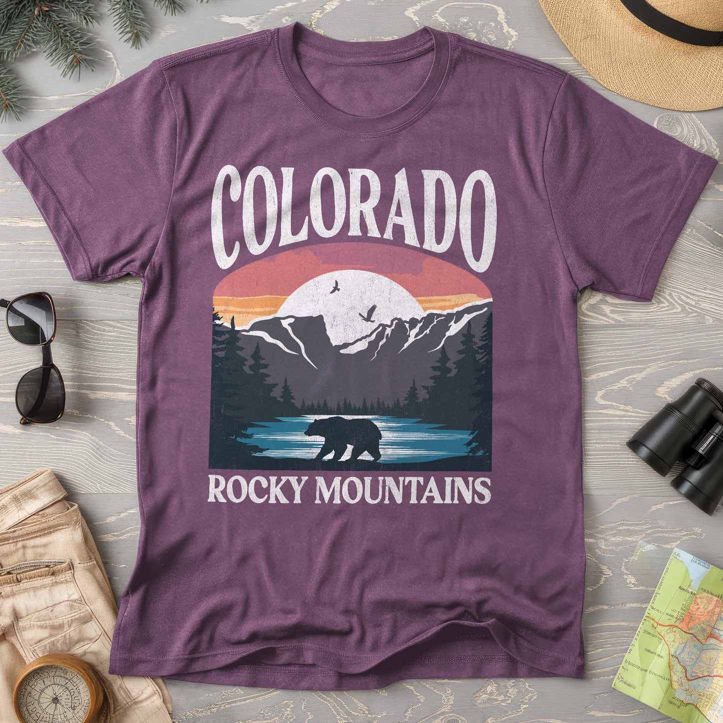 Colorado "Big and Bold" Comfort Colors State T-Shirt