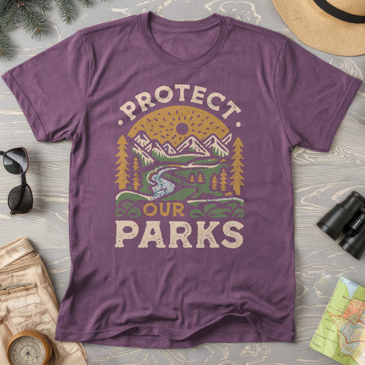 Bargain Bin Overstock! Protect Our Parks Hand-Drawn T-Shirt