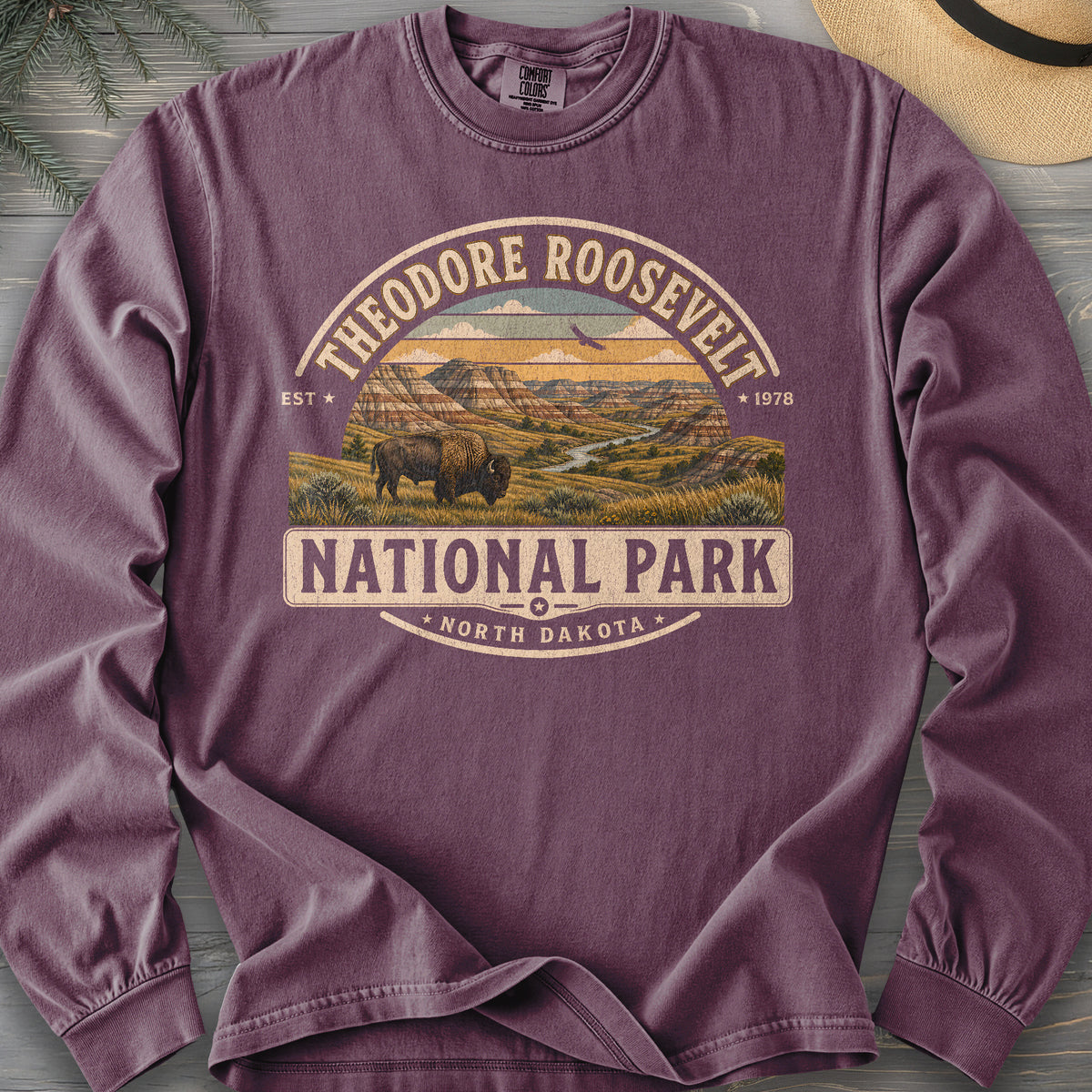 Theodore Roosevelt Medallion Long Sleeve Shirt