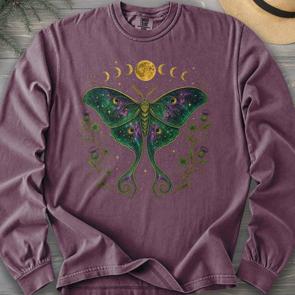 Celestial Moth Long Sleeve Shirt