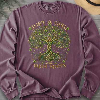Irish Roots Girl Long Sleeve Shirt