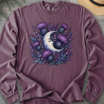 Botanical Moon Thistle Comfort Colors 6014 Long Sleeve