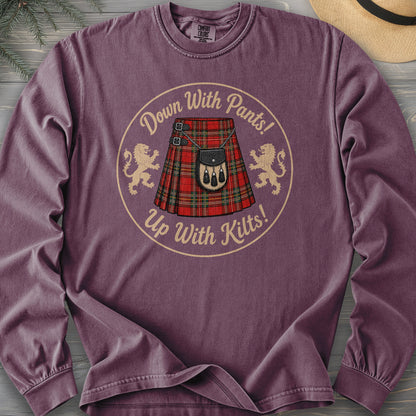 Up With Kilts Comfort Colors 6014 Long Sleeve