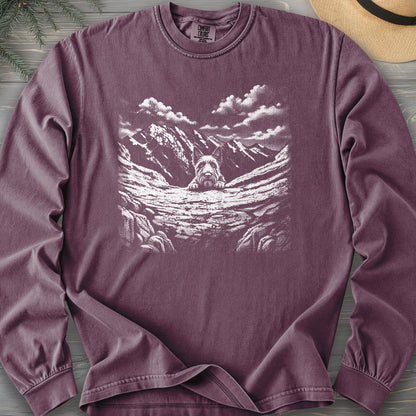 Watchful Scottish Terrier Comfort Colors 6014 Long Sleeve