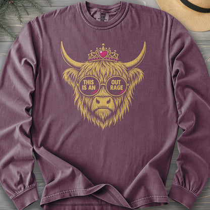 Outrage Coo Comfort Colors 6014 Long Sleeve