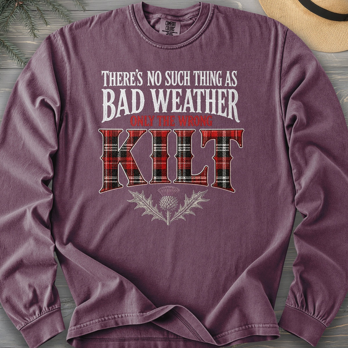 Wrong Kilt Weather Long Sleeve Shirt