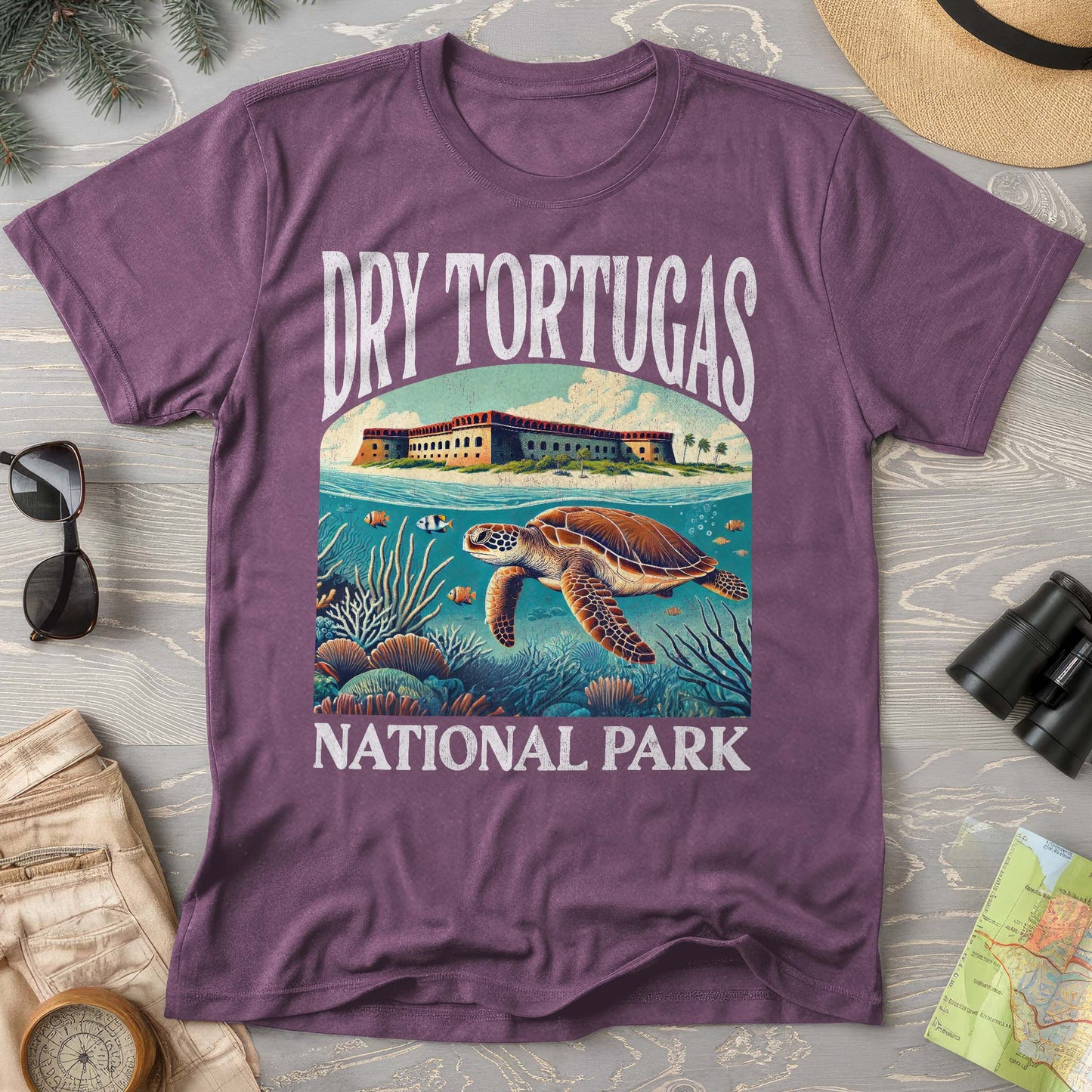 Dry Tortugas National Park "Big and Bold" Comfort Colors T-Shirt