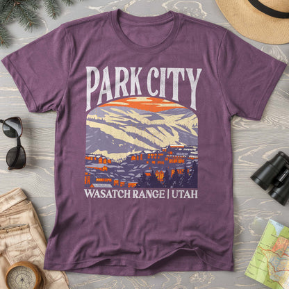 Park City Utah "Big and Bold" Comfort Colors T-Shirt