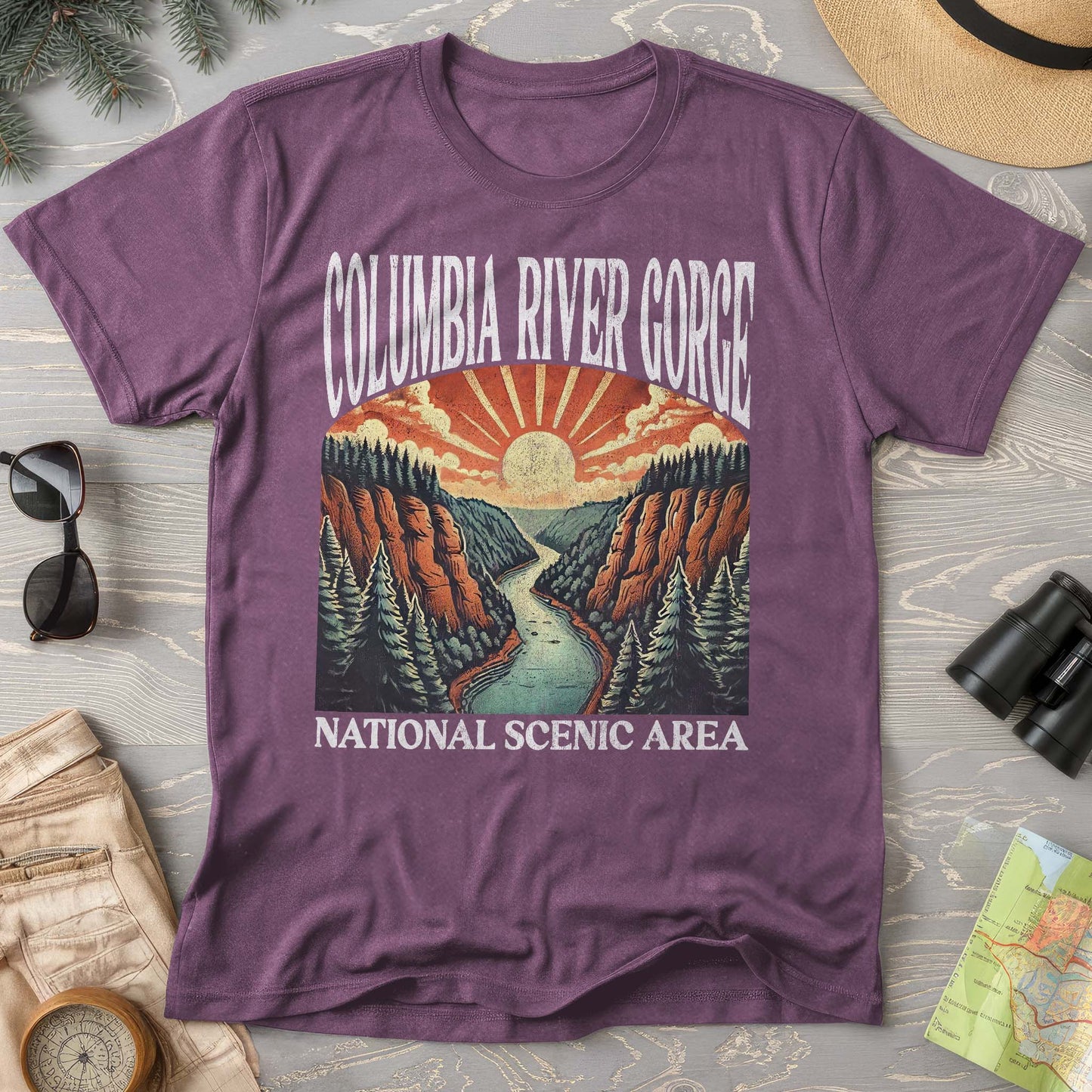 Columbia River Gorge "Big and Bold" Comfort Colors T-Shirt