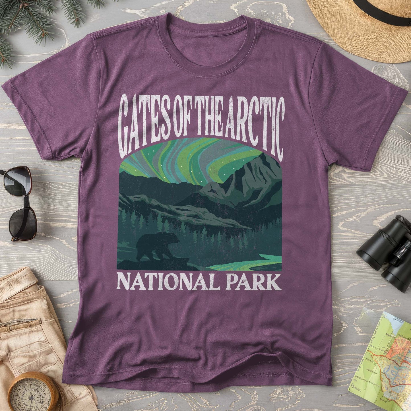 Gates of the Arctic National Park "Big and Bold" Comfort Colors T-Shirt