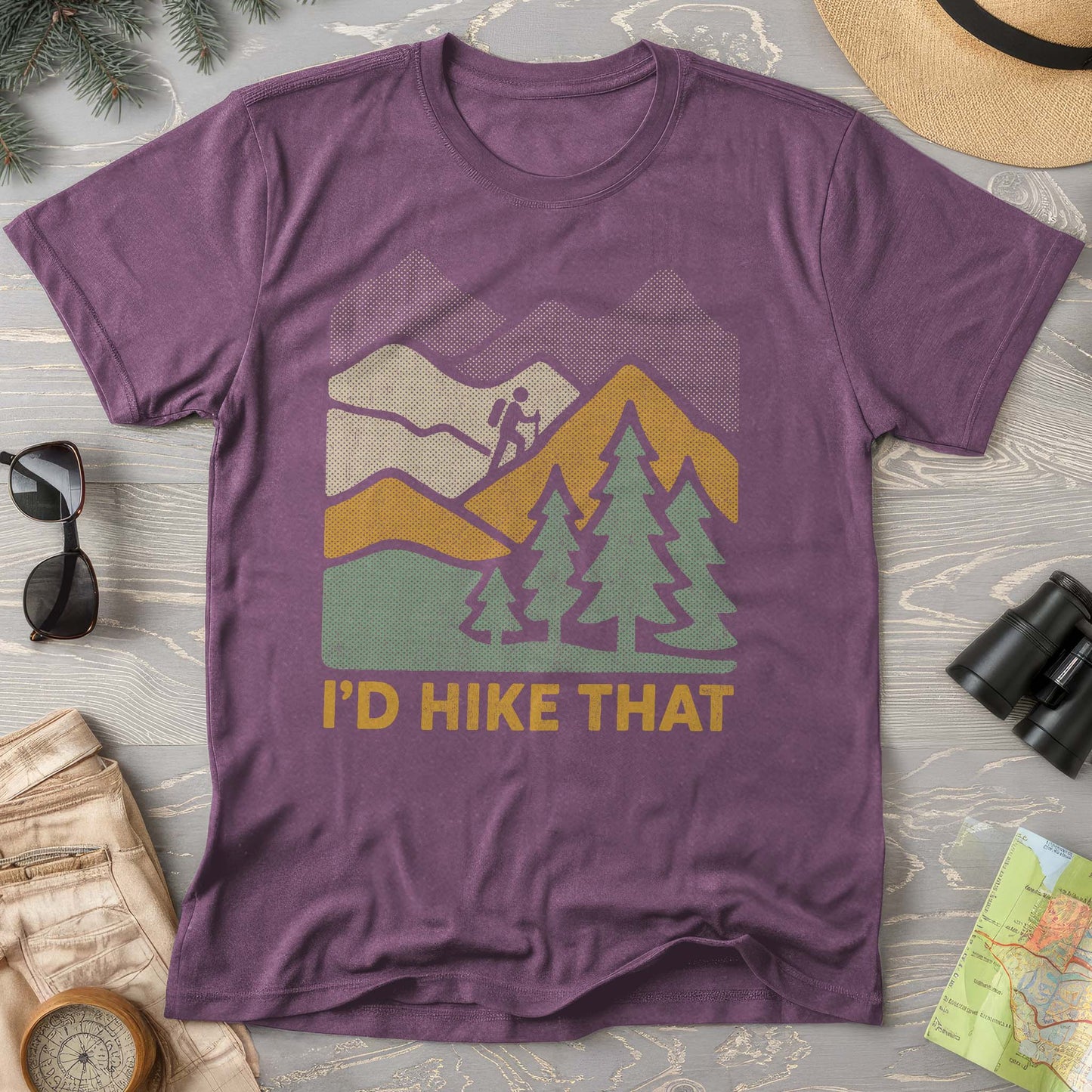 I'd Hike That Comfort Colors T-Shirt