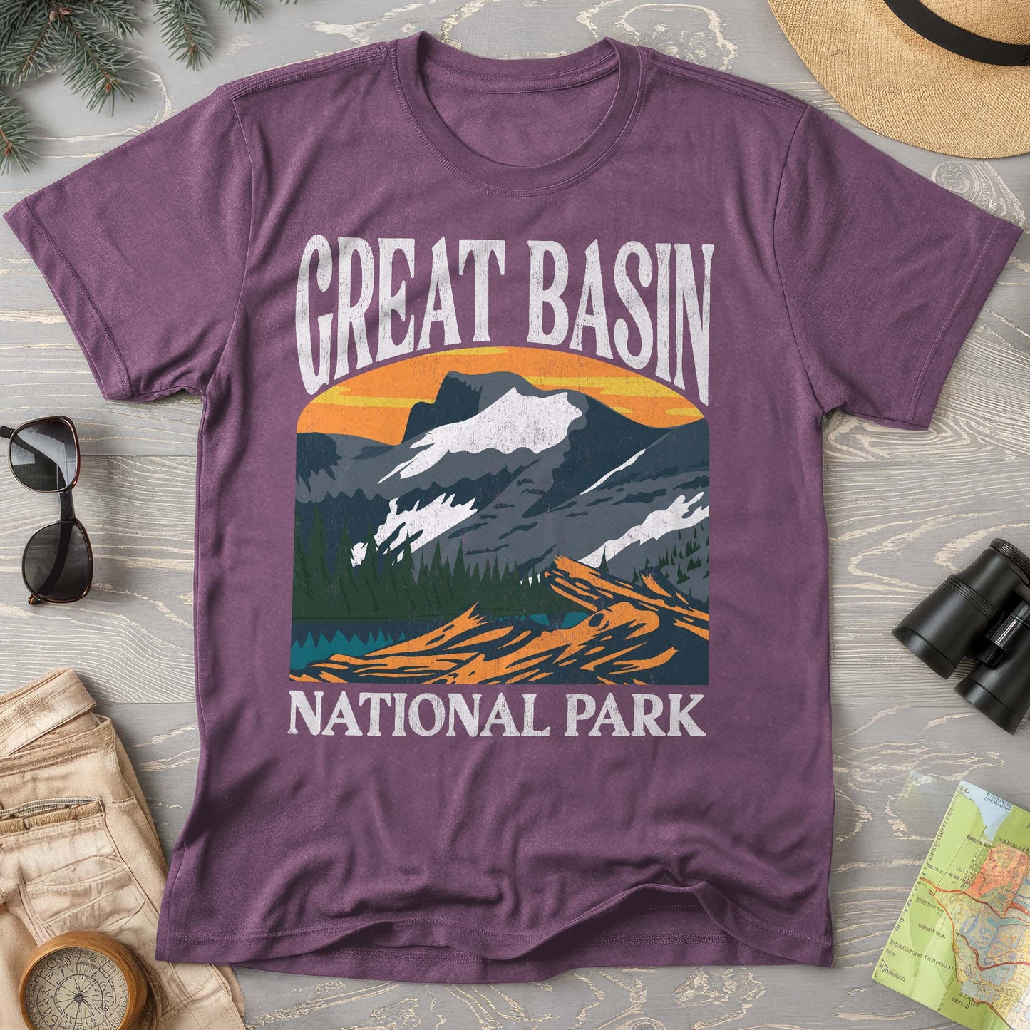 Great Basin National Park "Big and Bold" Comfort Colors T-Shirt