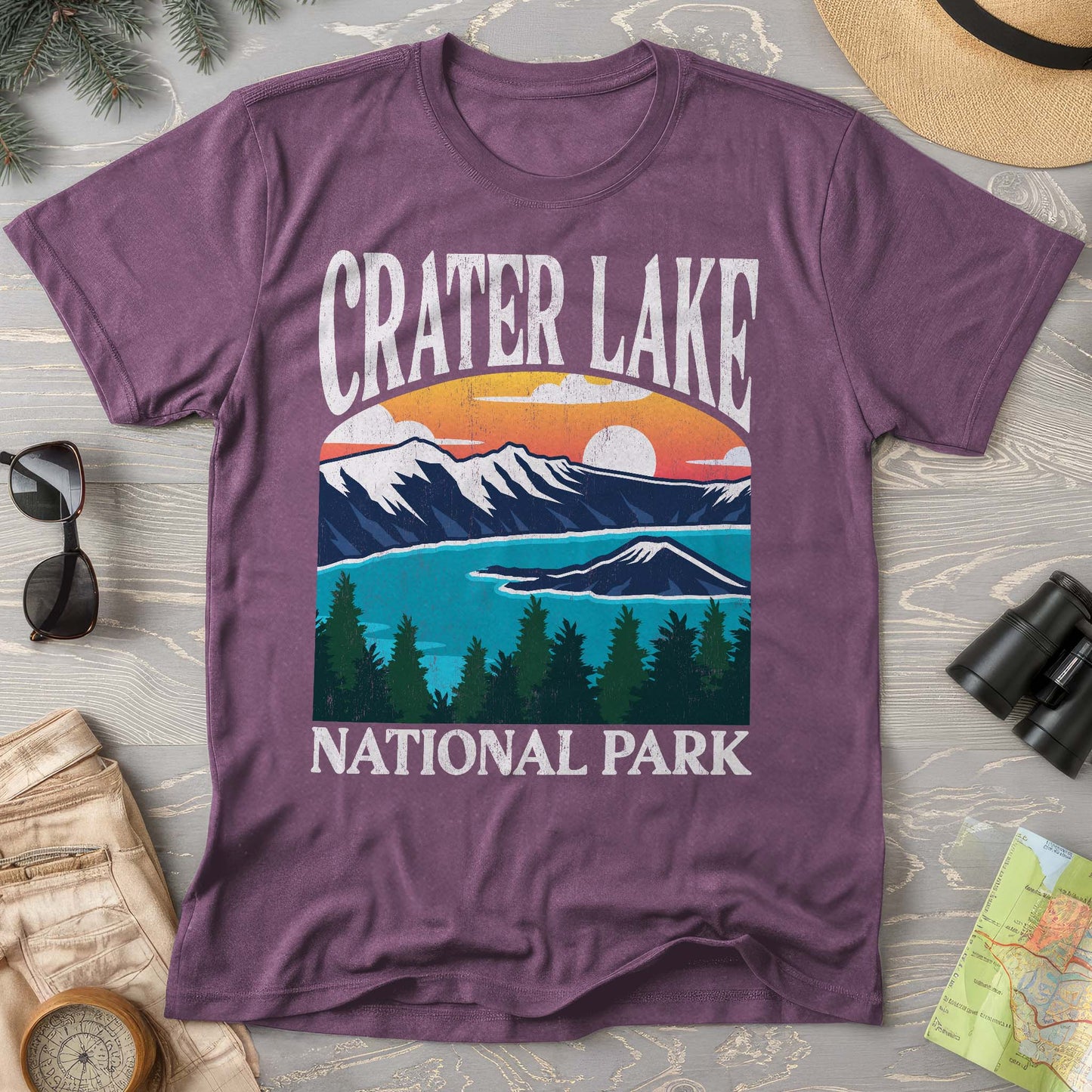 Crater Lake National Park "Big and Bold" Comfort Colors T-Shirt