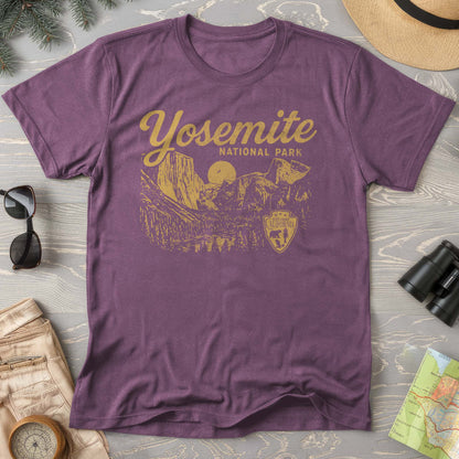Yosemite National Park "Vintage Sketch" Comfort Colors T-Shirt