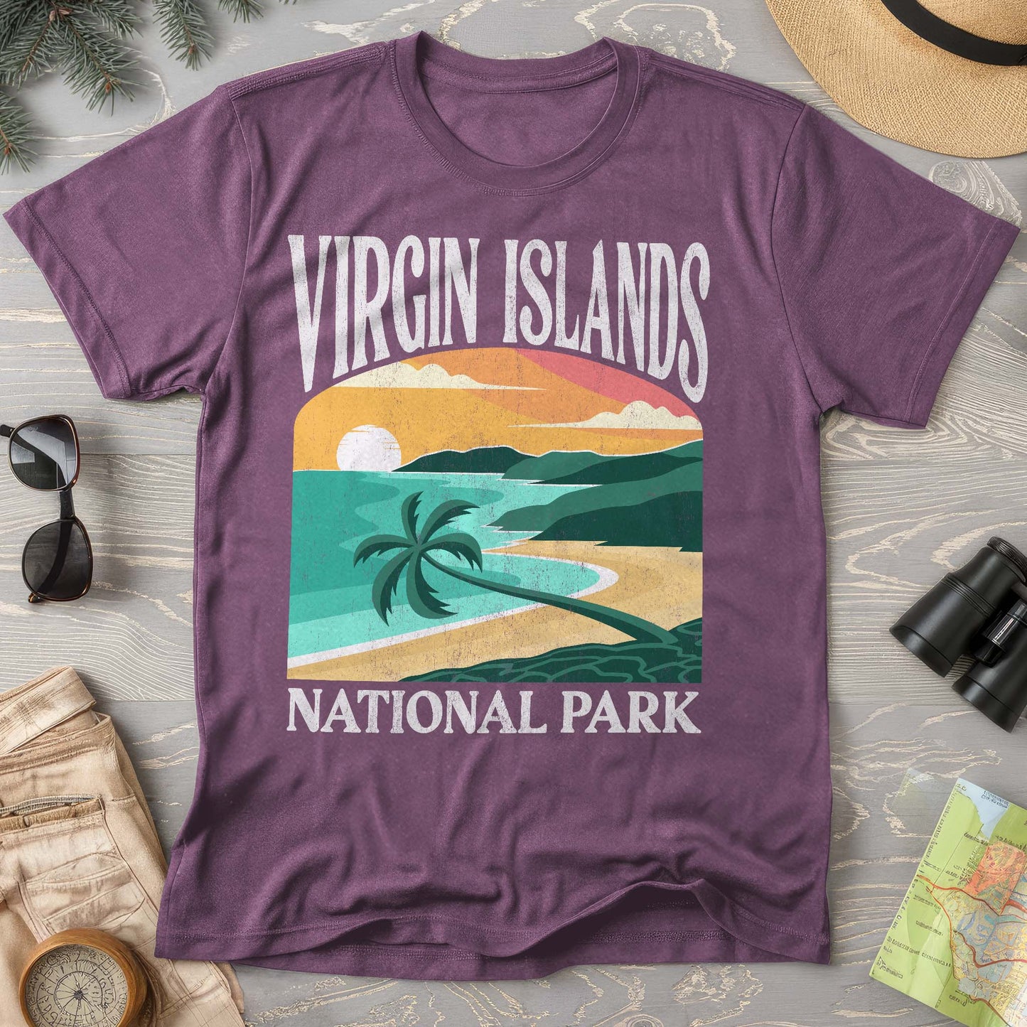 Virgin Islands National Park "Big and Bold" Comfort Colors T-Shirt