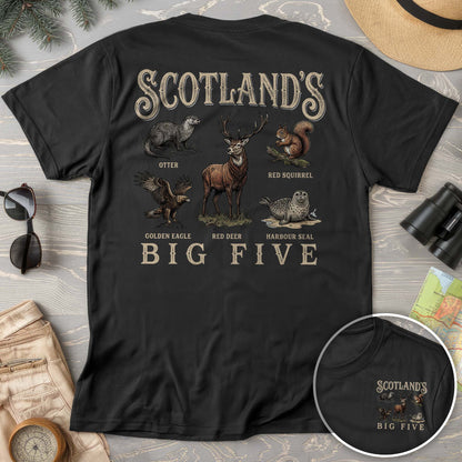 Scotland's Big Five Comfort Colors T-shirt