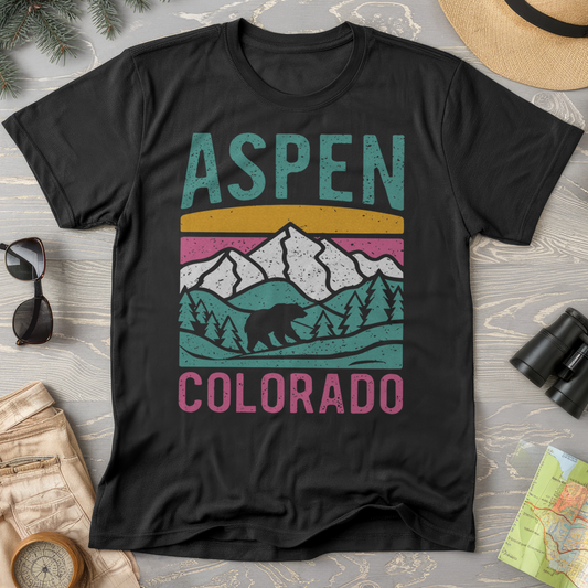 Aspen Colorado Bear Comfort Colors T-Shirt