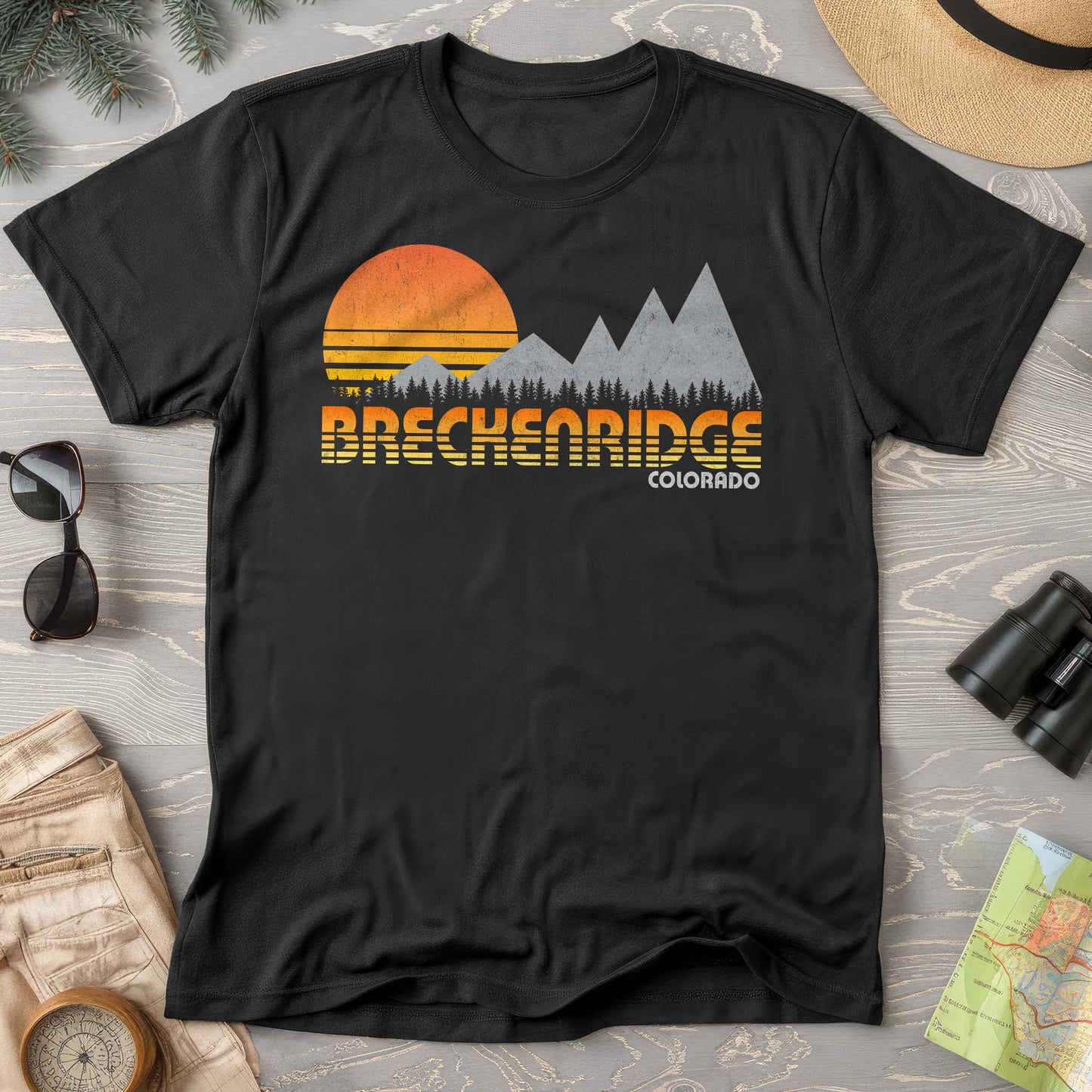 Breckenridge "80's Retro" Comfort Colors T-Shirt