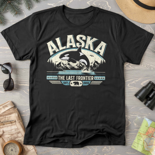 Alaska The Last Frontier "Orca" Comfort Colors T-Shirt