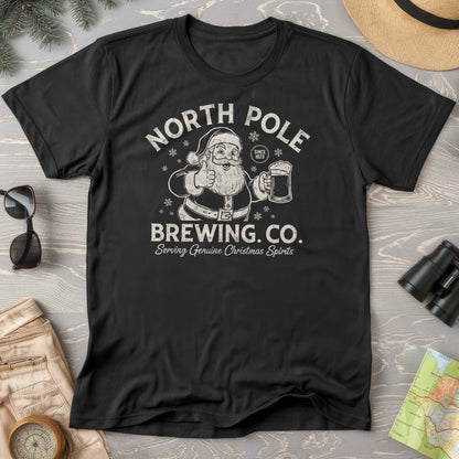 North Pole Brewing Company Vintage Print T-Shirt