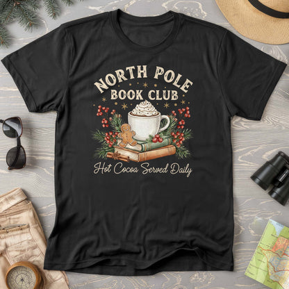 North Pole Book Club Comfort Colors T-shirt