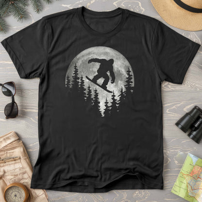 Bigfoot Snowboard Comfort Colors T-shirt