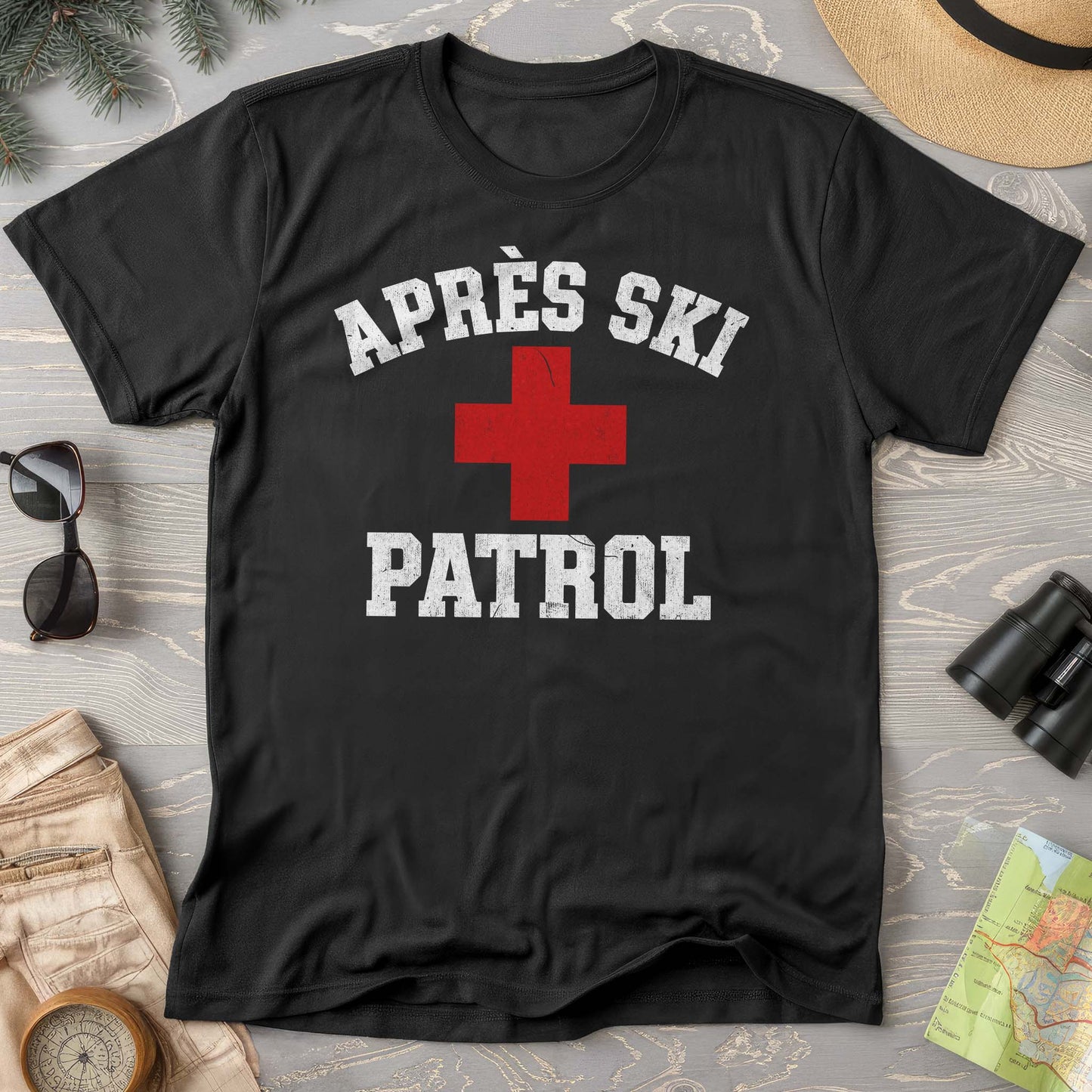 Après Ski Patrol Comfort Colors T-Shirt