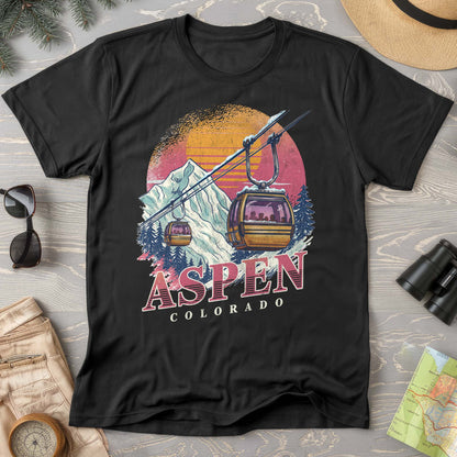 Aspen Retro Blast Comfort Colors T-shirt
