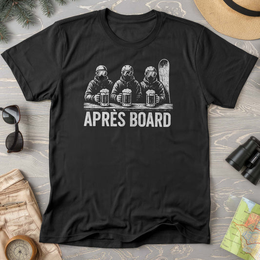 "Apres Board" Snowboard Comfort Colors T-shirt