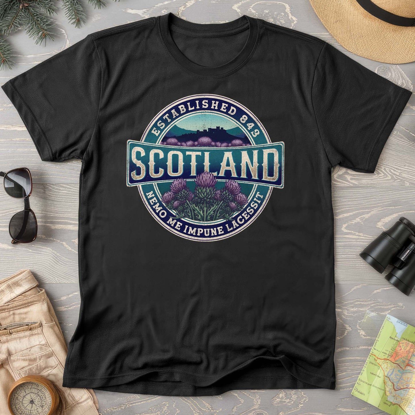 Scotland Badge Comfort Colors T-shirt