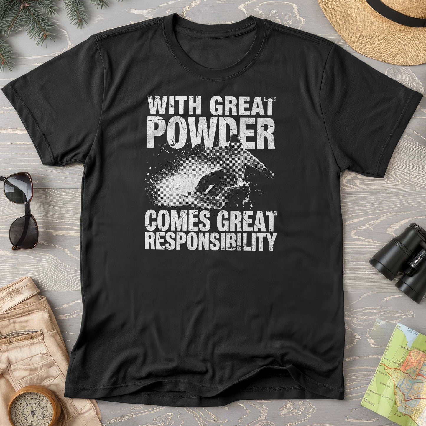 Great Powder Comfort Colors T-shirt