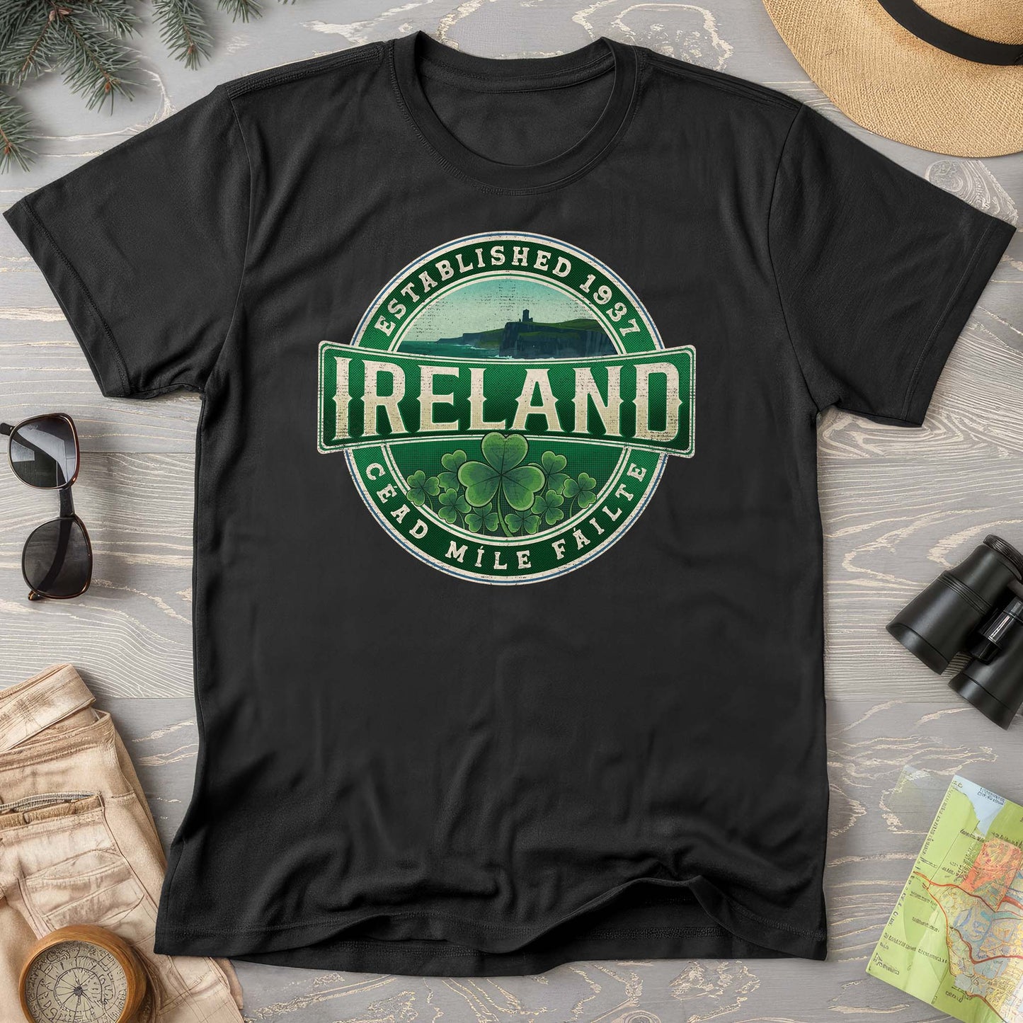 Ireland Badge Comfort Colors T-shirt