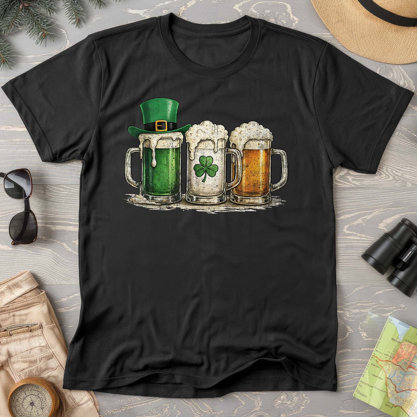 Irish Flag Mugs Comfort Colors T-shirt
