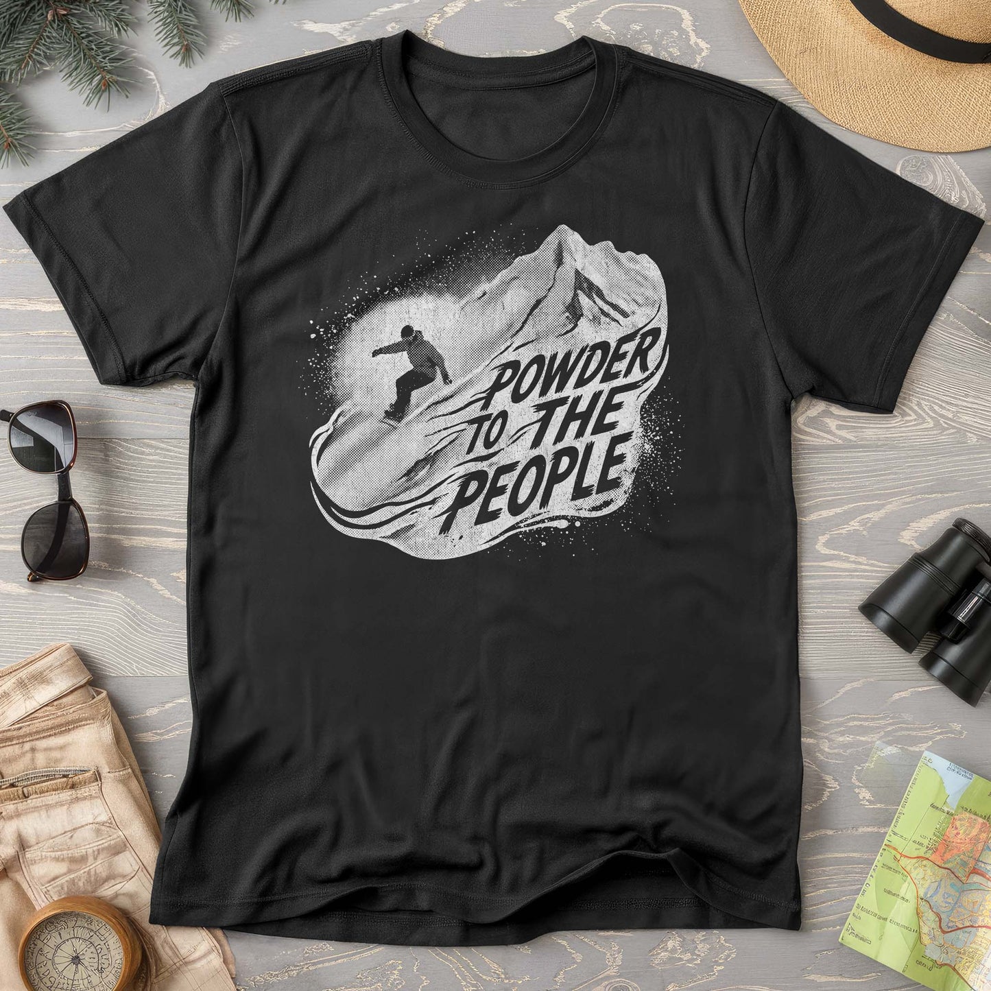 Powder to the People Boarding T-shirt