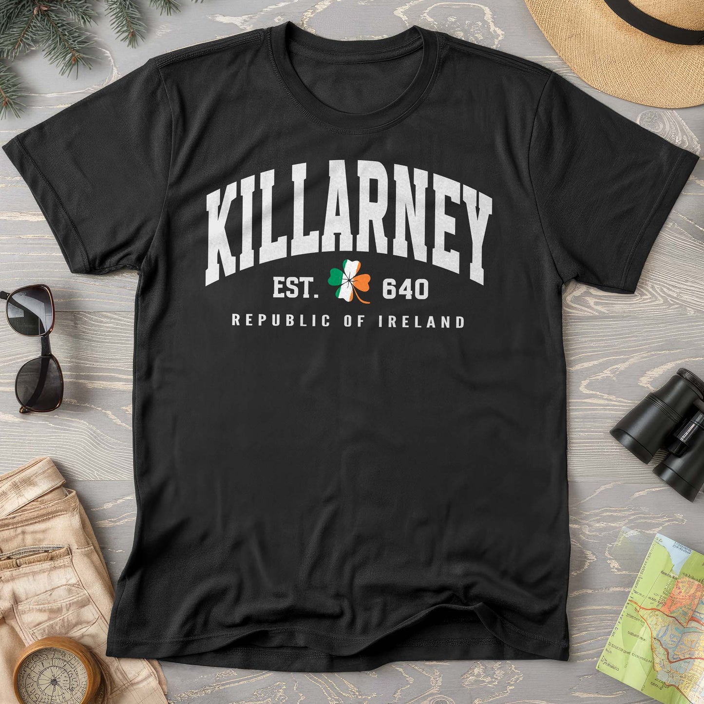 Killarney Varsity Flag T-shirt
