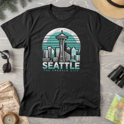 Seattle Retro Needle T-Shirt