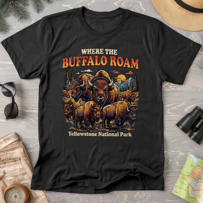 Where the Buffalo Roam T-Shirt