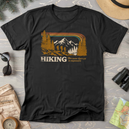 Hiking Retro Therapy T-Shirt