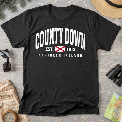 County Down Varsity Flag T-Shirt