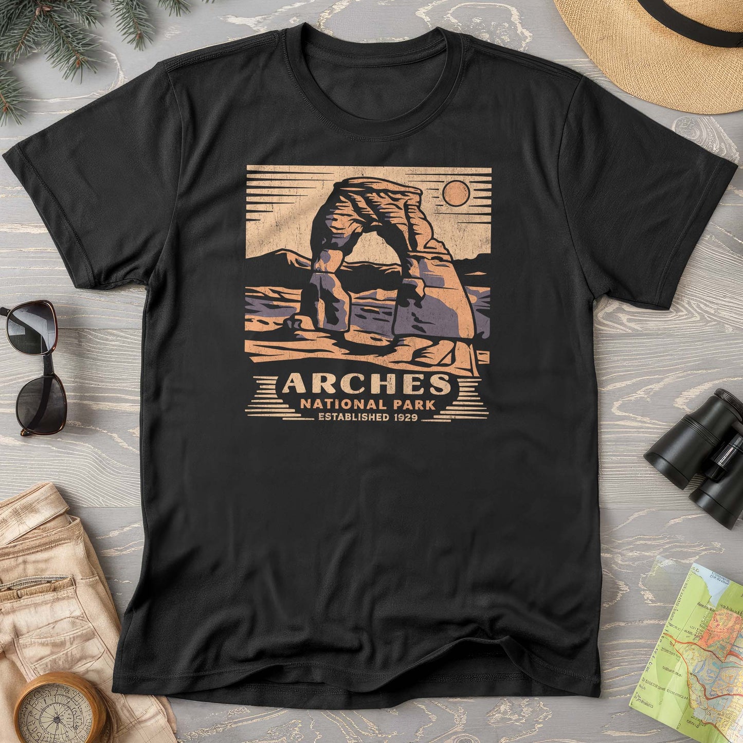 Arches Cut-Out T-Shirt