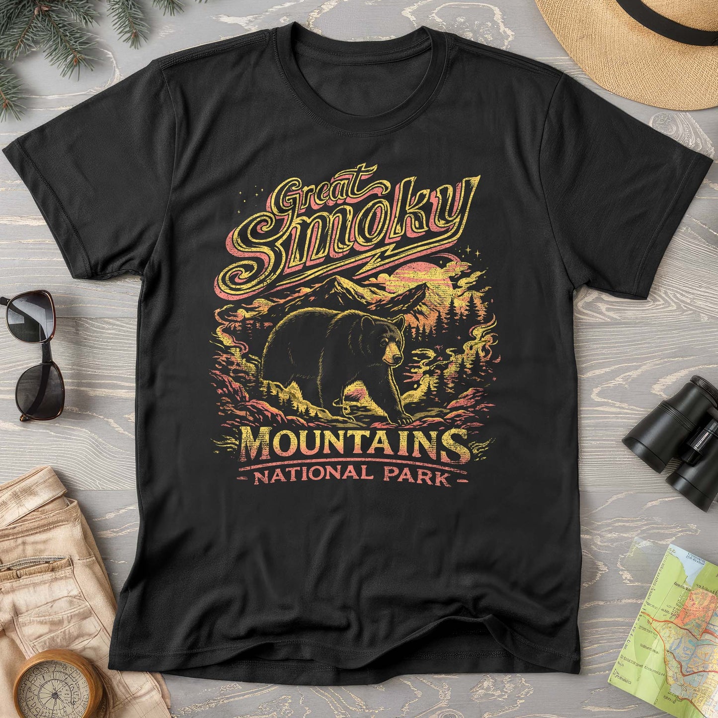 Smoky Mountains 80's Blast T-Shirt