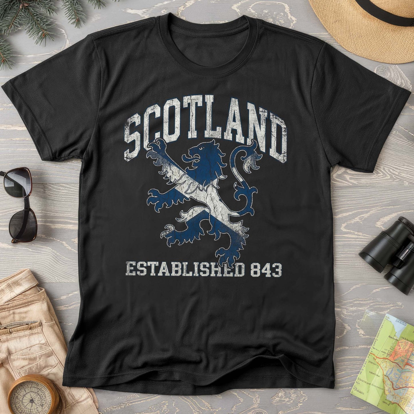 Scotland Saltire Lion T-Shirt