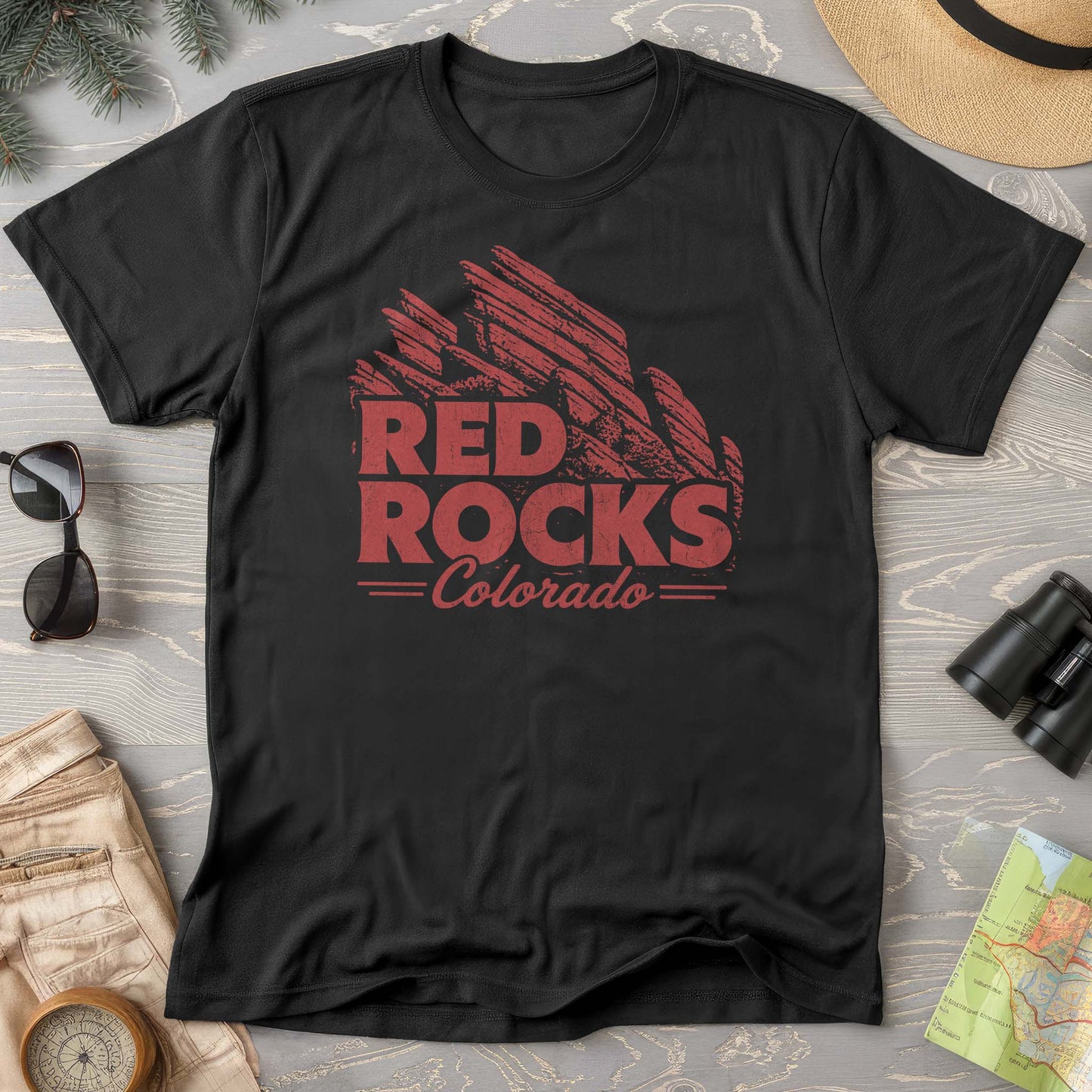 Red Rocks Vintage T-Shirt