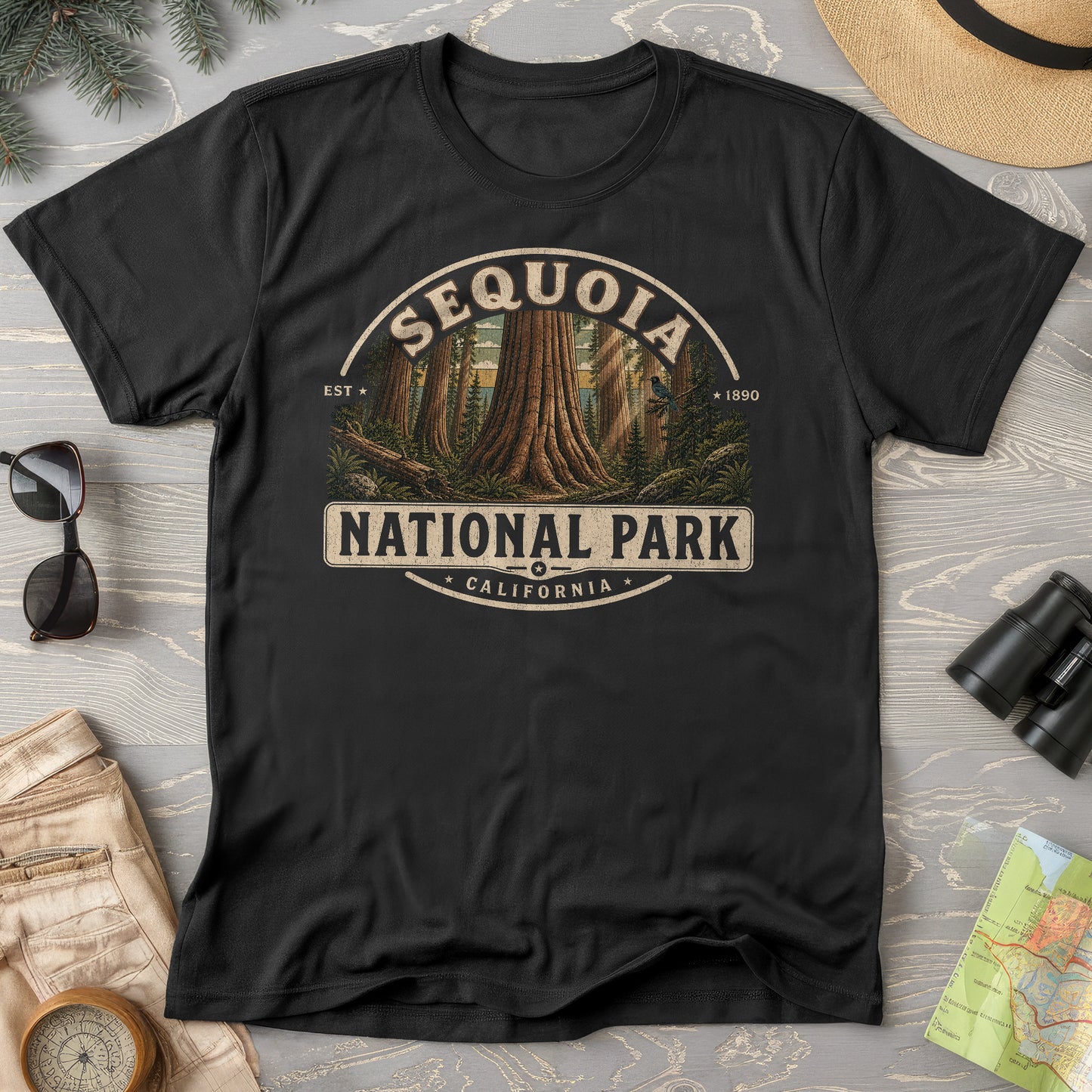 Sequoia Medallion T-Shirt