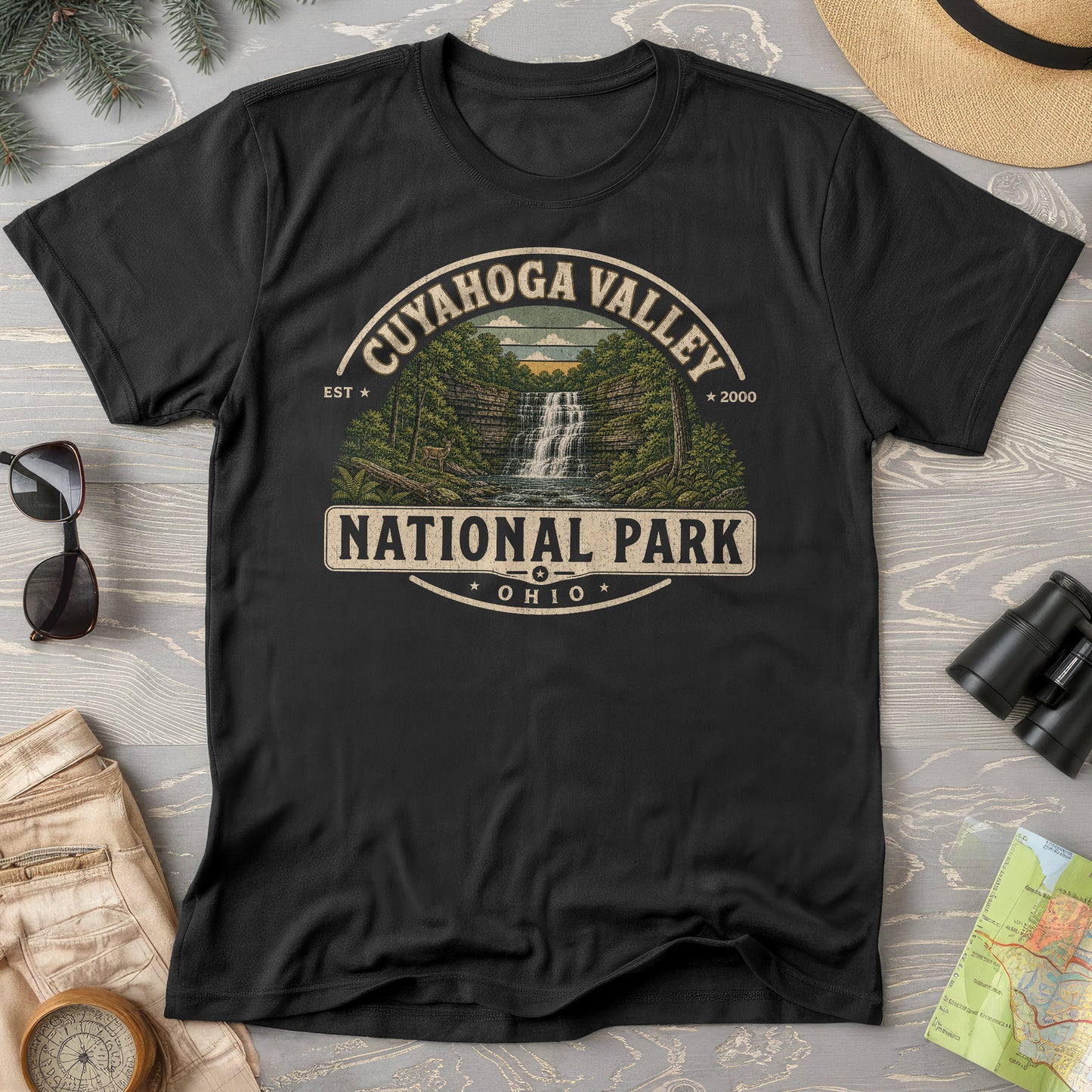 Cuyahoga Valley Medallion T-Shirt