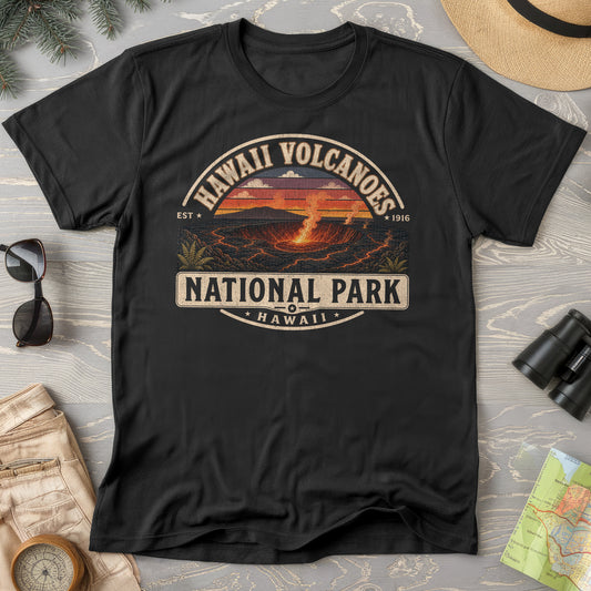 Hawaii Volcanoes Medallion T-Shirt