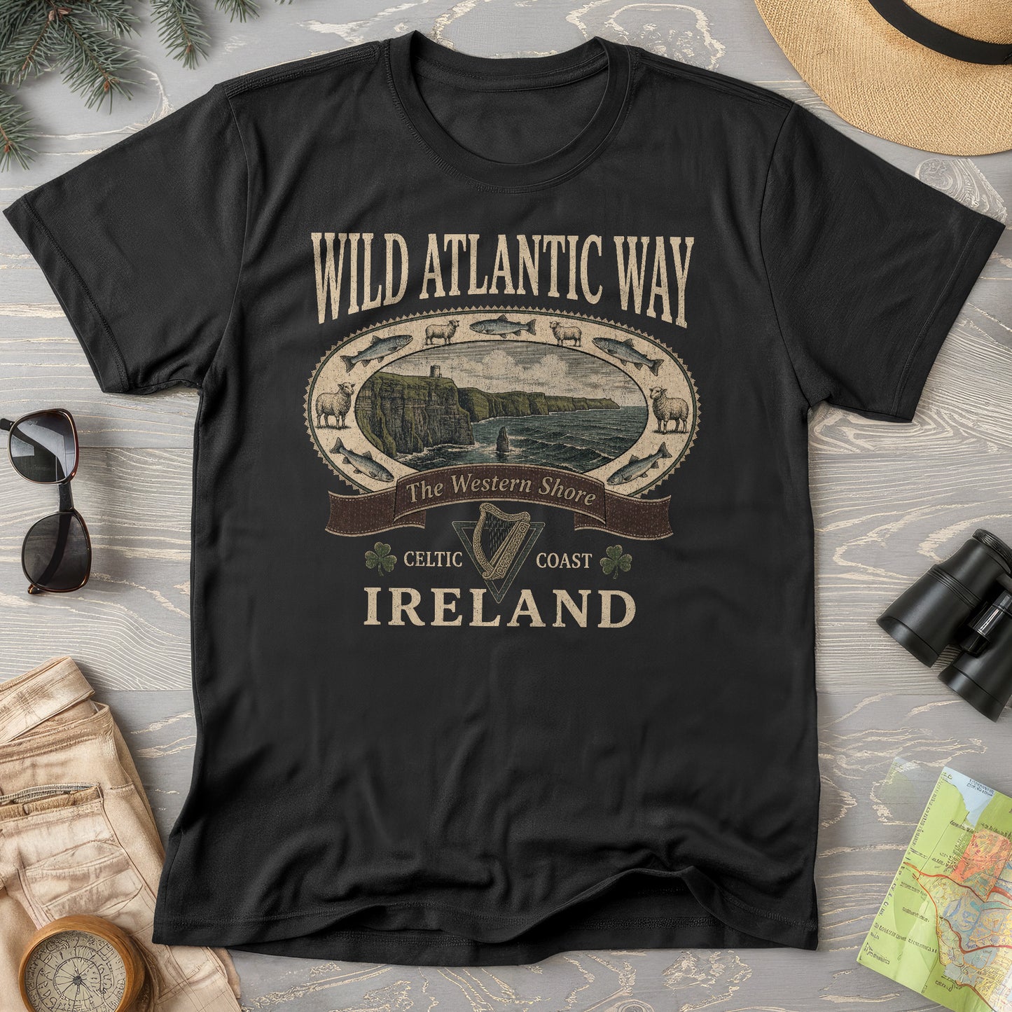 Wild Atlantic Way Heritage T-Shirt