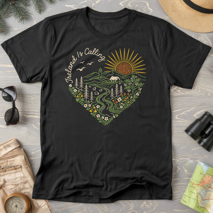 Ireland is Calling Heart T-Shirt