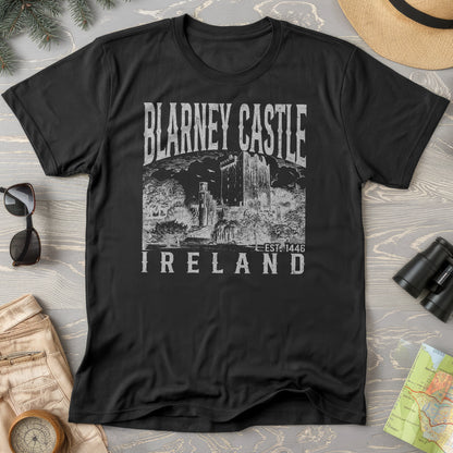 Blarney Castle Ireland Sketch T-Shirt