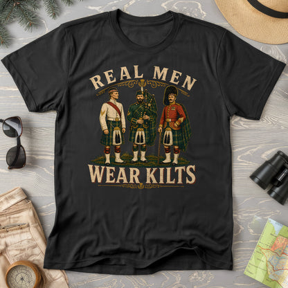 Real Men Wear Kilts T-Shirt